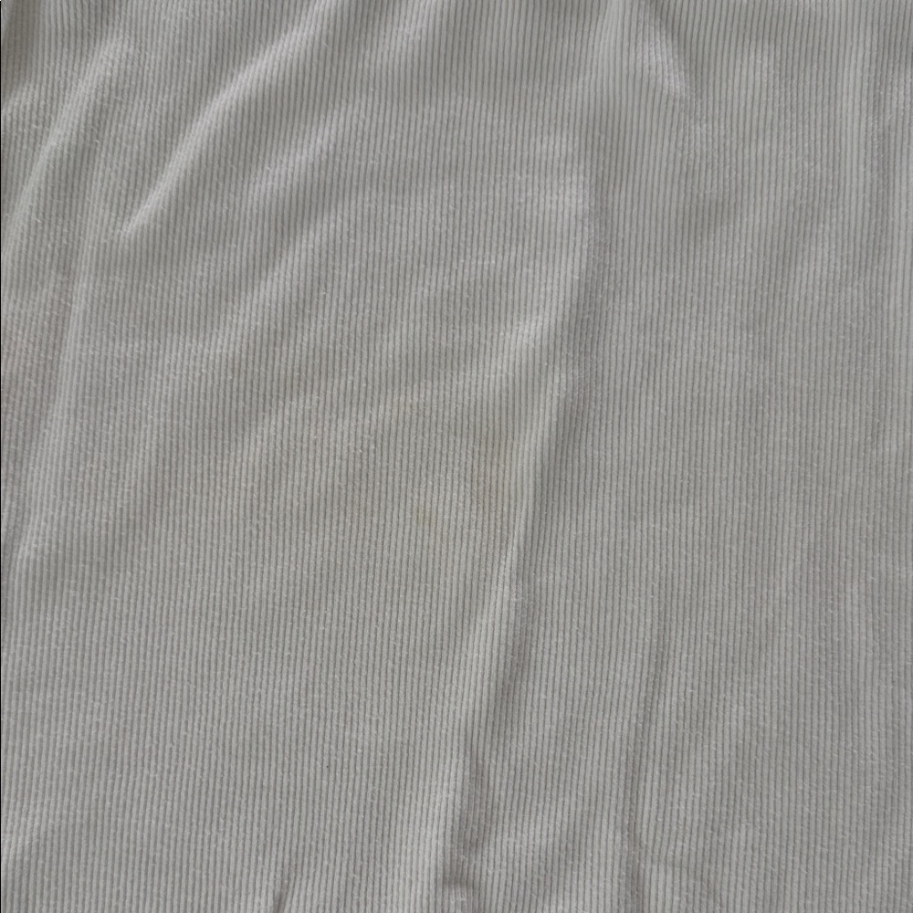 Armani Exchange Ribbed White Tank Size Medium - Picture 5 of 8